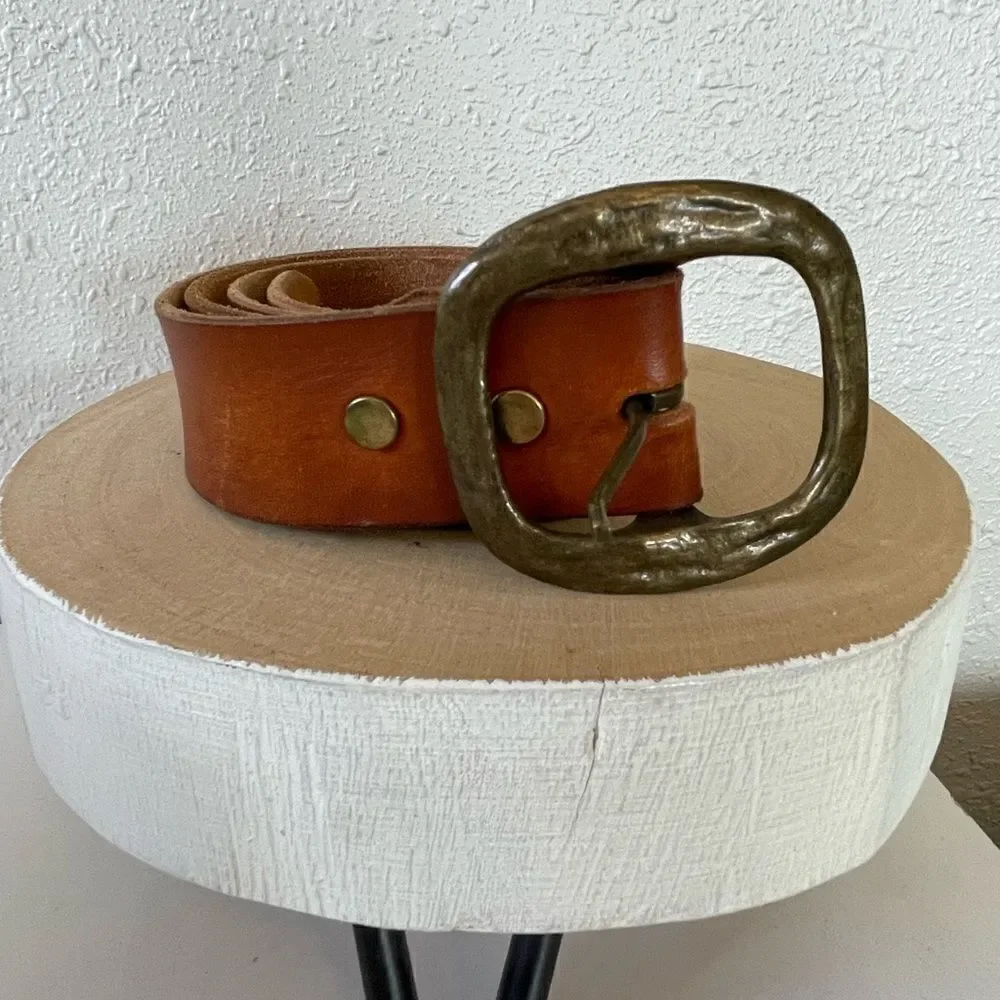 Maverick Fashion Accessories Faux Leather Belt